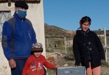 Avanza la obra de gas en Aguada Cecilio