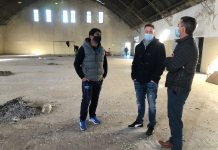 Se iniciaron las obras de refacción y puesta en valor del salón deportivo de El Juncal