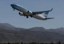 Se reactivó la conexión área entre Viedma y Bariloche