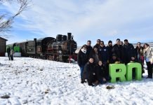La trochita volvió a surcar la estepa rionegrina
