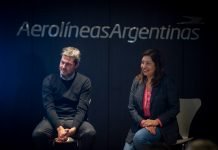 Aerolíneas confirmó la continuidad de los vuelos entre San Pablo y Bariloche