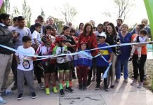 Carreras acompañó a la comunidad de Valcheta en su 189º aniversario