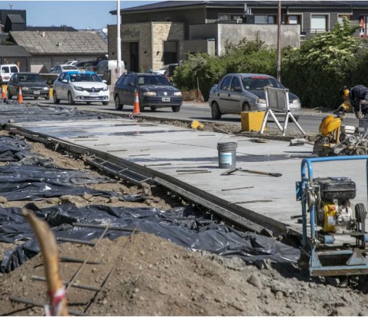 Bariloche: siguen las obras en la Bustillo