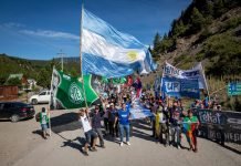 Mañana comienza la marcha a Lago Escondido