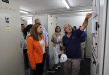 Plan Castello: Carreras inauguró importantes obras energéticas