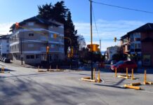 Nueva semaforización en Bariloche
