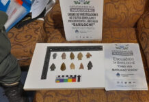Recuperan material arqueológico