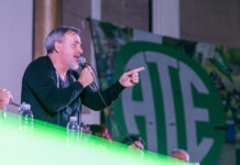Aguiar lanza en Río Negro la campaña para liderar ATE nacional