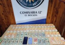 Recuperan dinero robado en El Bolsón