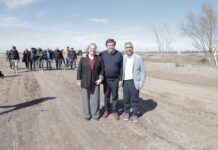 López: “La obra pública provincial es empleo y futuro para Viedma”