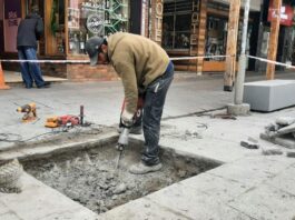 Una ventana hacia el pasado de Bariloche en plena calle Mitre