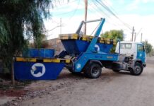 Roca: contenedores en Stefenelli y La Unión
