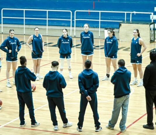 La selección argentina de basquet femenino U 18 entrenará en Las Grutas