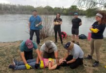 Enseñan en Roca técnicas para rescate en áreas agrestes