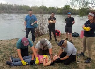 Enseñan en Roca técnicas para rescate en áreas agrestes