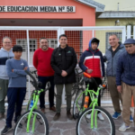 Se entregaron bicicletas reacondicionadas a estudiantes de Los Menucos y El Cuy